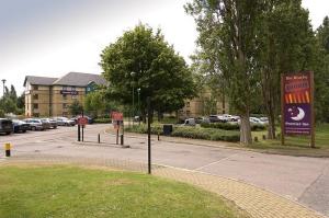 The Bedrooms at Premier Inn Luton Airport