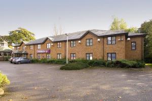 The Bedrooms at Premier Inn Liverpool (Rainhill)