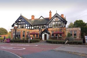 The Bedrooms at Premier Inn Warrington North East