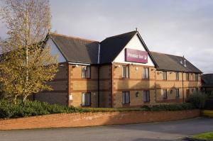 The Bedrooms at Premier Inn Warrington North East