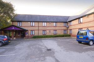 The Bedrooms at Premier Inn Warrington North East