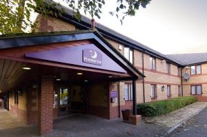 The Bedrooms at Premier Inn Warrington North East