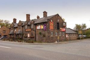 The Bedrooms at Premier Inn Warrington South