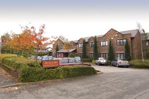 The Bedrooms at Premier Inn Warrington South