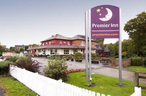 The Bedrooms at Premier Inn Northwich South