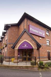 The Bedrooms at Premier Inn Wigan North