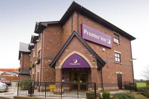 The Bedrooms at Premier Inn Wigan North