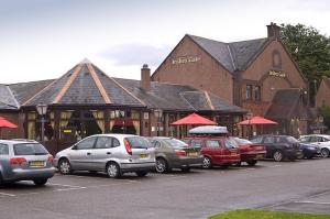 The Bedrooms at Premier Inn Inverness East