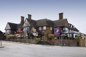 The Bedrooms at Premier Inn London Harrow