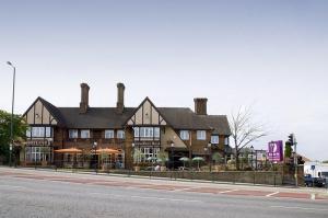 The Bedrooms at Premier Inn London Harrow