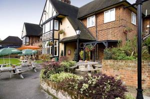 The Bedrooms at Premier Inn London Harrow