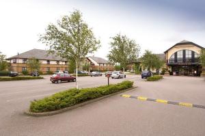 The Bedrooms at Premier Inn Leicester (Braunstone)