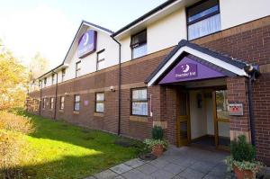 The Bedrooms at Premier Inn Liverpool (Tarbock)