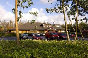 The Bedrooms at Premier Inn Liverpool (Tarbock)