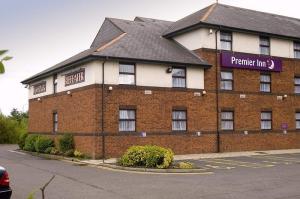 The Bedrooms at Premier Inn Livingston