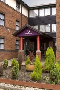 The Bedrooms at Premier Inn Livingston