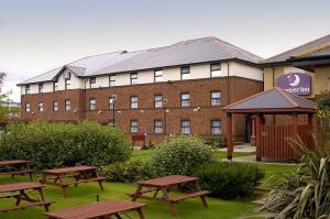 The Bedrooms at Premier Inn Livingston