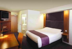 The Bedrooms at Premier Inn Durham South