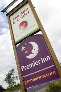 The Bedrooms at Premier Inn Goole