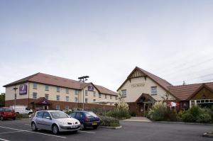 The Bedrooms at Premier Inn Grantham