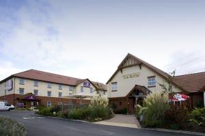 The Bedrooms at Premier Inn Grantham