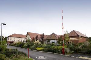 The Bedrooms at Premier Inn Grantham