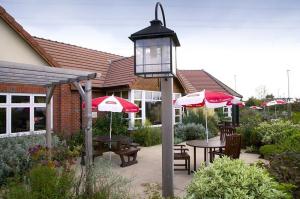 The Bedrooms at Premier Inn Grantham