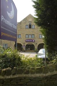 The Bedrooms at Premier Inn Huddersfield North