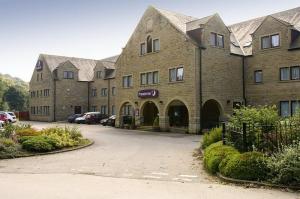 The Bedrooms at Premier Inn Huddersfield North