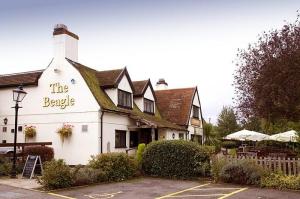 The Bedrooms at Premier Inn Ipswich (Chantry Park)