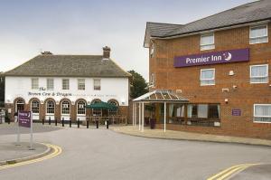 The Bedrooms at Premier Inn Leeds East