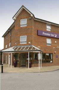 The Bedrooms at Premier Inn Leeds East