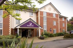 The Bedrooms at Premier Inn Leicester Central