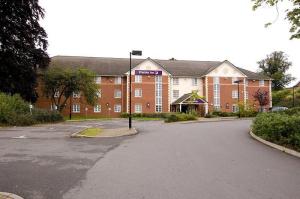 The Bedrooms at Premier Inn Leicester Central