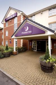 The Bedrooms at Premier Inn Leicester Central