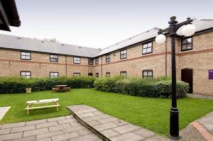 The Bedrooms at Premier Inn Leicester North West