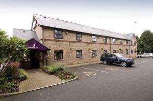 The Bedrooms at Premier Inn Leicester North West