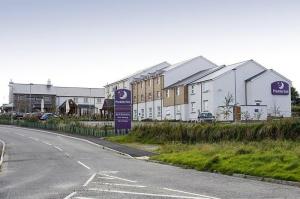 The Bedrooms at Premier Inn Liskeard