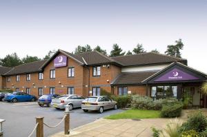 The Bedrooms at Premier Inn Norwich