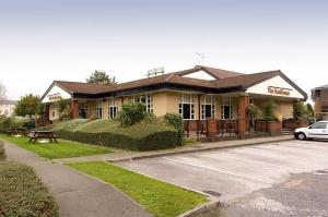 The Bedrooms at Premier Inn Nottingham Castle Marina