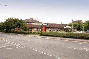 The Bedrooms at Premier Inn Nottingham Castle Marina