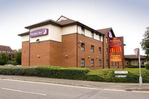 The Bedrooms at Premier Inn Nottingham Castle Marina