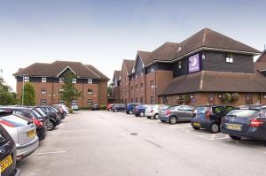 The Bedrooms at Premier Inn Nottingham West