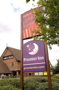 The Bedrooms at Premier Inn Nottingham West