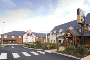 The Bedrooms at Premier Inn Rhuddlan