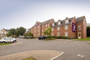 The Bedrooms at Premier Inn Nottingham North (Daybrook)