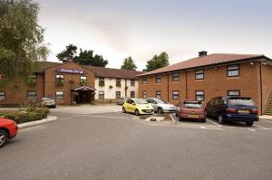 The Bedrooms at Premier Inn Nottingham South