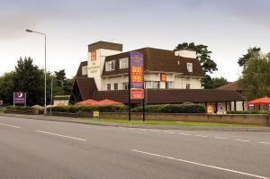 The Bedrooms at Premier Inn Nottingham South