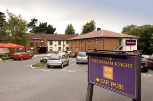 The Bedrooms at Premier Inn Nottingham South