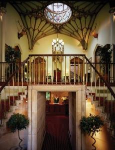 The Bedrooms at Dalhousie Castle and Spa